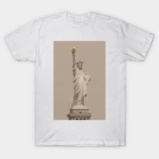 Statue of Liberty in Sepia T-Shirt